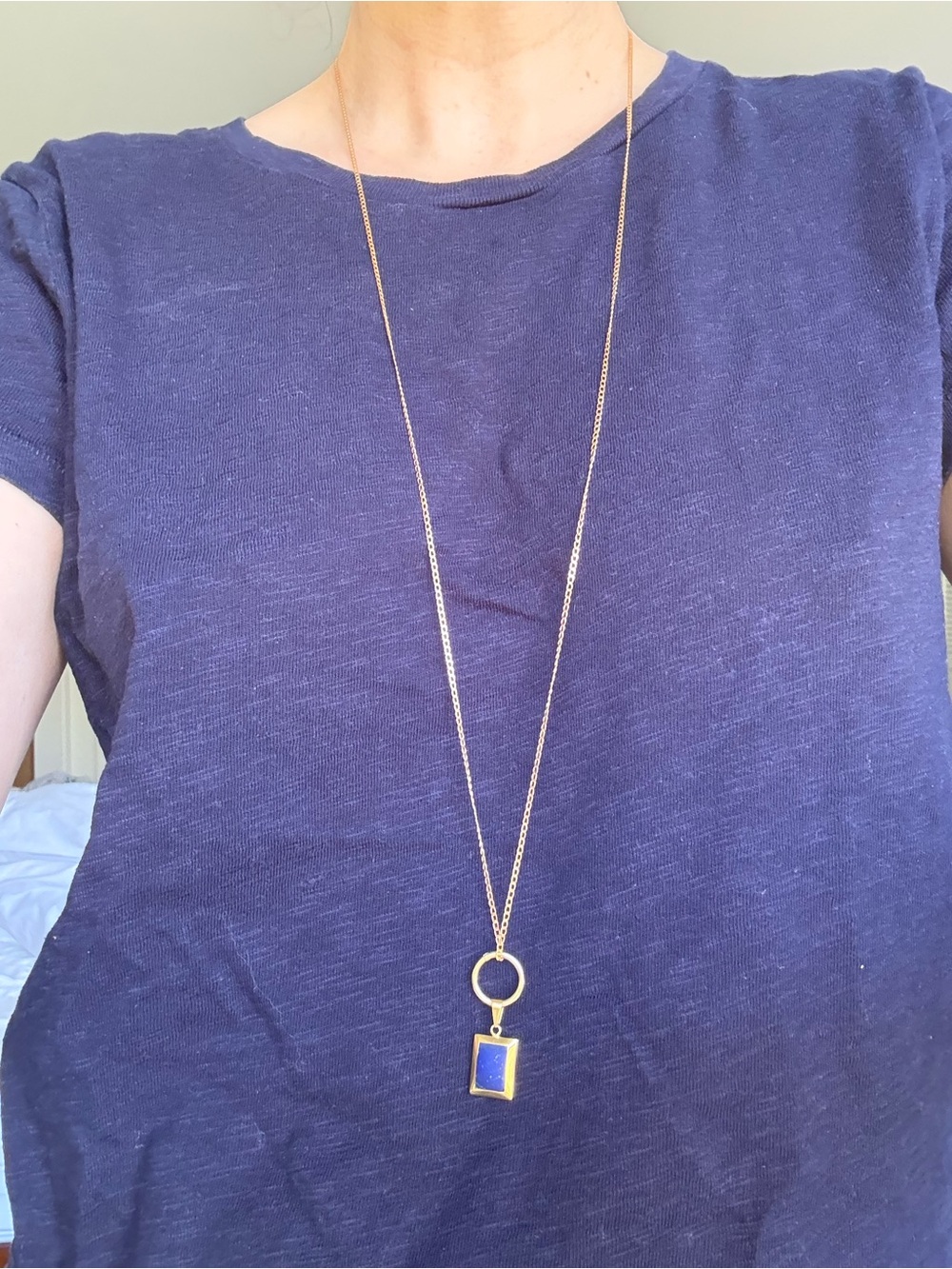 18k Solid Gold Long Chain